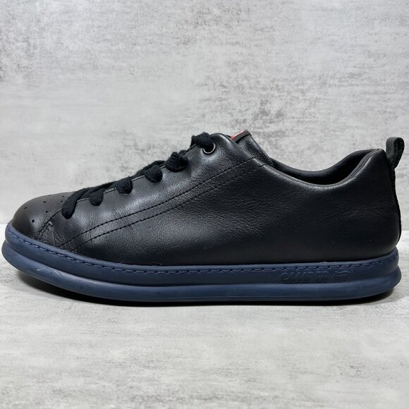 Camper Runner Four Leather Sneakers - Men's Size EU 42 / US 9 - Black - Picture 1 of 10